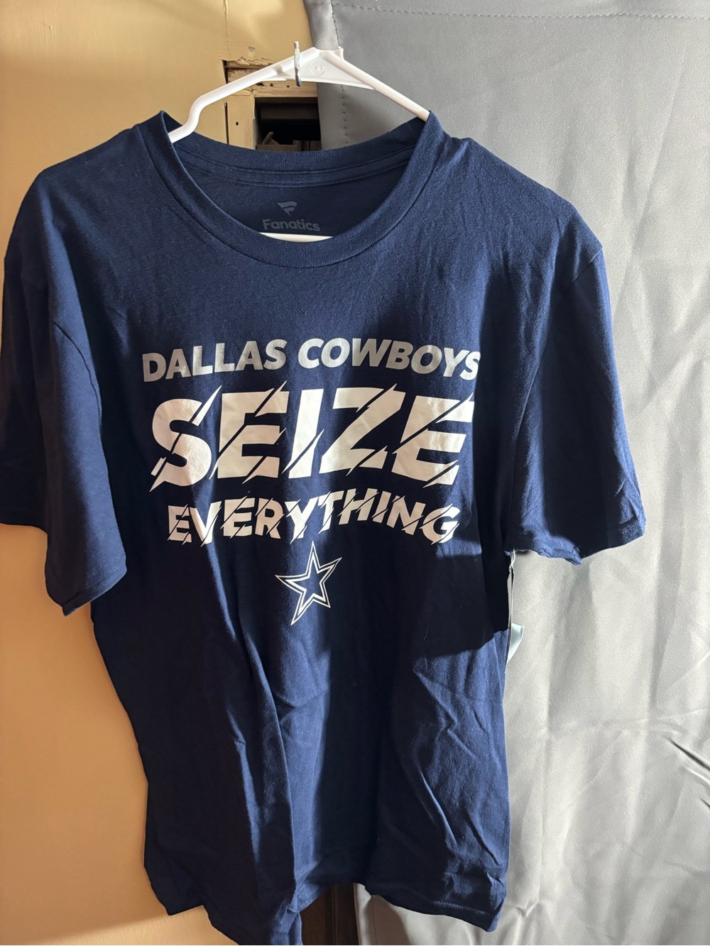 Fanatics Navy Dallas Cowboys "Seize Everything" Graphic Tee